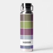 トレンディーモダンプパーソナライズされたライド ウォーターボトル (背面)