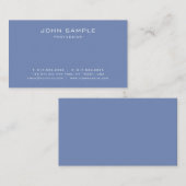 トレンディーモダンプレーンプロフェッショナルマエレガントット 名刺 (正面/裏面)