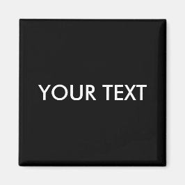 トレンディーモダンプロフェッショナルカスタムブランドネームブラック マグネット