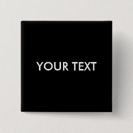 トレンディーモダンプロフェッショナルカスタムブランドネームブラック 缶バッジ