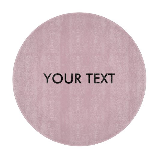 トレンディーモダンプロフェッショナルカスタムブランド名ピンク カッティングボード (正面)