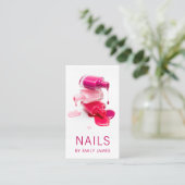 トレンディーモダンプロフェッショナルネイルアートスパサロン 名刺 (スタンド正面)