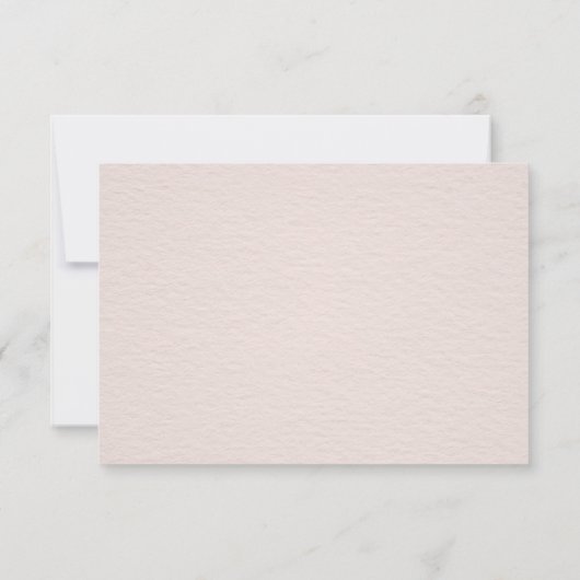 トレンディーモダンマッシュルームのウッドランドベビーシャワー サンキューカード (裏面)