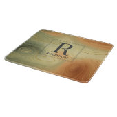 トレンディーモダンマーブルモノグラム カッティングボード (角)