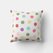 トレンディーモダンミニマル水玉模様装飾用クッション クッション (裏面)