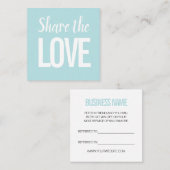 トレンディーモダンミニマル紹介名刺 スクエア名刺 (正面/裏面)