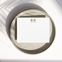 トレンディーモダンミニマル金ゴールド2モノグラム