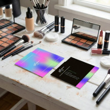 トレンディーモダンメイクアーティストグラデカラフルィション