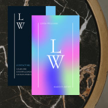 トレンディーモダンメイクアーティストグラデカラフルィション