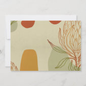 トレンディーモダンラインボタニカル引っ越しましたニューホーム (裏面)