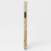 トレンディーモダンライン抽象芸術プロテアボタニカル iPhoneケース (右側)