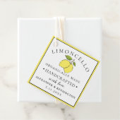 トレンディーモダンリモンチェロボトル フェイバータグ (インサイチュ)