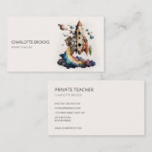 トレンディーモダンロケット船遊具先生 名刺 (正面/裏面)