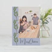 トレンディーモダン写真クリスマス シーズンカード (スタンド正面)