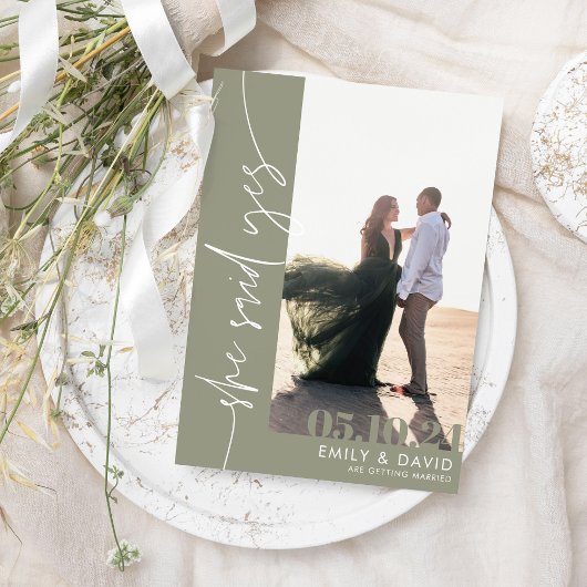 トレンディーモダン写真 セーブザデート