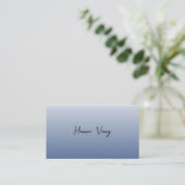 トレンディーモダン及びシンプルプロフェッショナル 名刺 (スタンド正面)