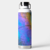 トレンディーモダン大理石カラフル石 ウォーターボトル (背面)