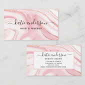 トレンディーモダン大理石 名刺 (正面/裏面)