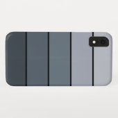 トレンディーモダン宇宙グストライプレイ Case-Mate iPhoneケース (裏面(横))