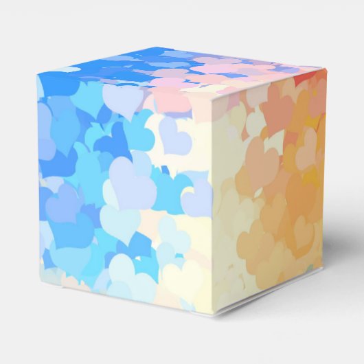 トレンディーモダン抽象芸術アーエレガントトテンプレート フェイバーボックス (裏面サイド)