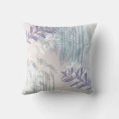 トレンディーモダン抽象芸術フローラ クッション (裏面)