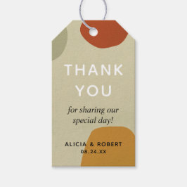 トレンディーモダン抽象芸術ミニマシンプルリスト ギフトタグ