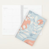 トレンディーモダン抽象芸術植物芸術 プランナー手帳 (ディスプレー)