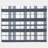 トレンディーモダン板 フリースブランケット (正面(横))