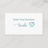 トレンディーモダン歯科医オフィスの名刺 名刺 (正面)