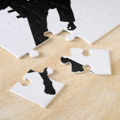 トレンディーモダン空手/テコンドー ジグソーパズル (側面)