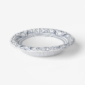 トレンディーモダン青白磁陶磁器 ペーパーボウル (傾斜あり)