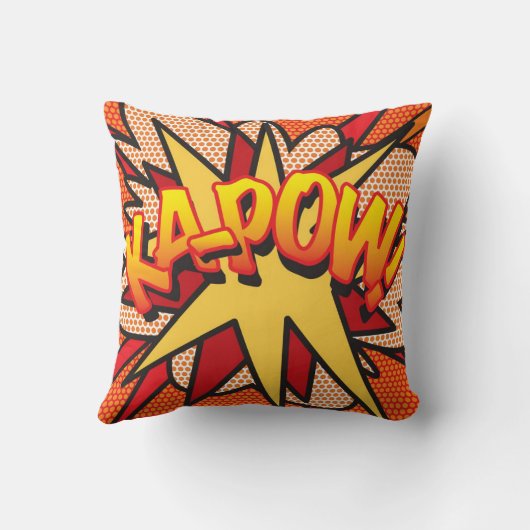 トレンディーモダン類型漫画書 クッション (裏面)