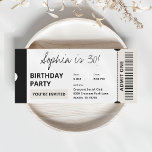 トレンディーモダン30th誕生日パーティーチケット 招待状<br><div class="desc">トレンディーモダン30th誕生日パーティーチケット招待状</div>