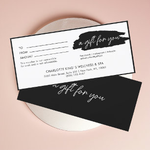 トレンディーモダン、手書き、白黒業務