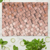 トレンディーモチャムース3Dキューブキッチンタオル キッチンタオル (折り畳み)