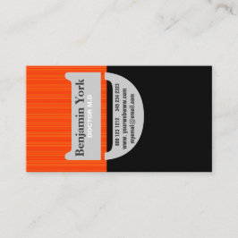 トレンディーモノグラはっきりしたムアーバンジレンマビズプロファイル 名刺