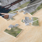 トレンディーモノグ結婚ラム写真 ジグソーパズル (側面)