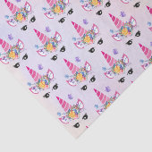 トレンディーユニコーンとフローラクラウン&蝶 薄葉紙 (詳細)