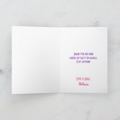 トレンディーユニコーンと花蝶と紙吹雪 サンキューカード (内部)