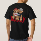 トレンディーユニセックスファッション Tシャツ (裏面)