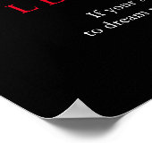 トレンディーユニークやる気を起こさせるリーダシップライオン ポスター (角)