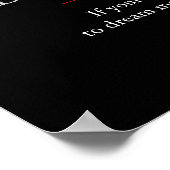 トレンディーユニークやる気を起こさせるリーダーシップタイガー ポスター (角)