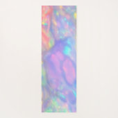 トレンディーユニークカラフルフェイクホログラフィー ヨガマット (裏面)