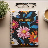 トレンディーユニークカラフルフラワーウィークリーパーソナル2024 プランナー手帳