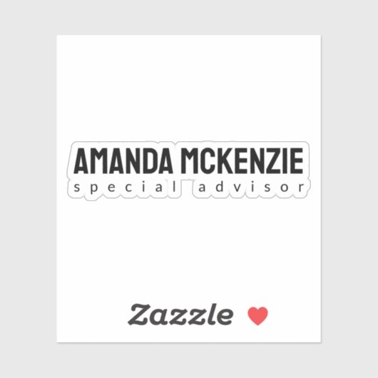 トレンディーユニーククリエイティブミニマルデザイン シール (シート)