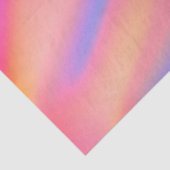 トレンディーユニークピンクブルーグリーン抽象芸術波 薄葉紙 (詳細)