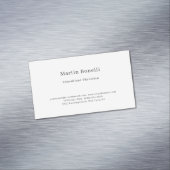 トレンディーユニークミニマル相談医 マグネット名刺 (インサイチュ)