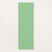 トレンディーユーカリ葉スオンセージ ヨガマット (裏面)