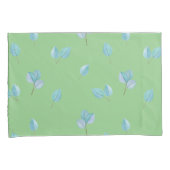 トレンディーユーカリ葉スオンセージ 枕カバー (正面右)