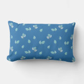 トレンディーユーカリ葉スオンブフランスのルー ランバークッション (正面)